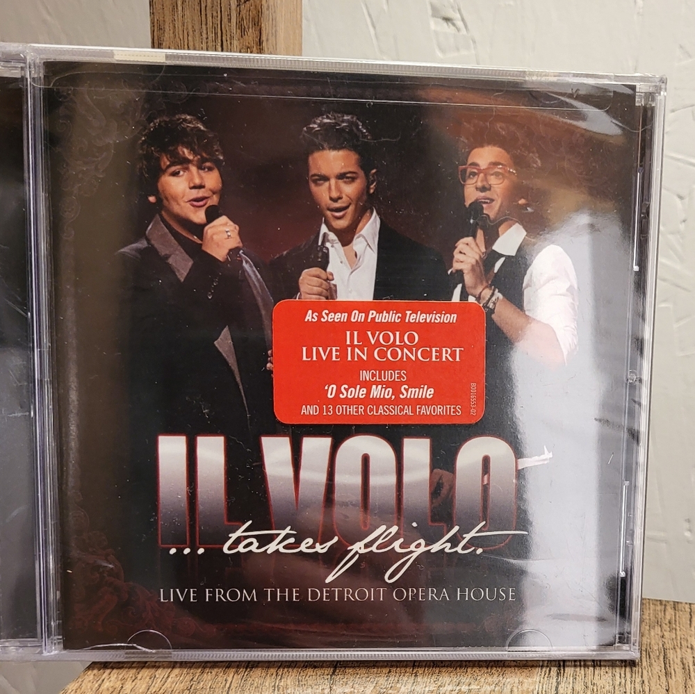 🌟3 For 30🌟Il Volo CD - Live from Detroit NEW 2012